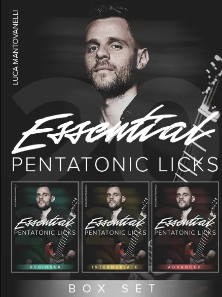 JTC Guitar Luca Mantovanelli 20 Essential Pentatonic Licks