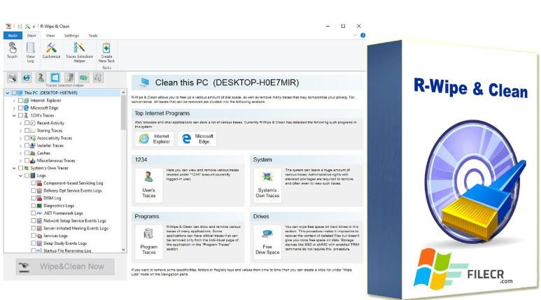 R-Wipe & Clean 20.0 Build 2253 free download