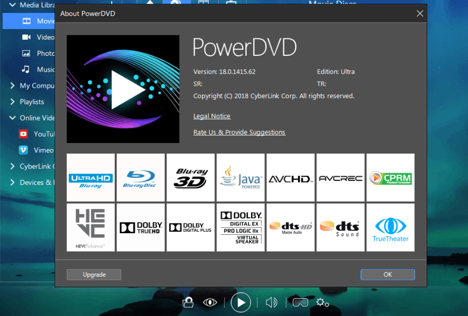 CyberLink PowerDVD Ultra 18 crack download