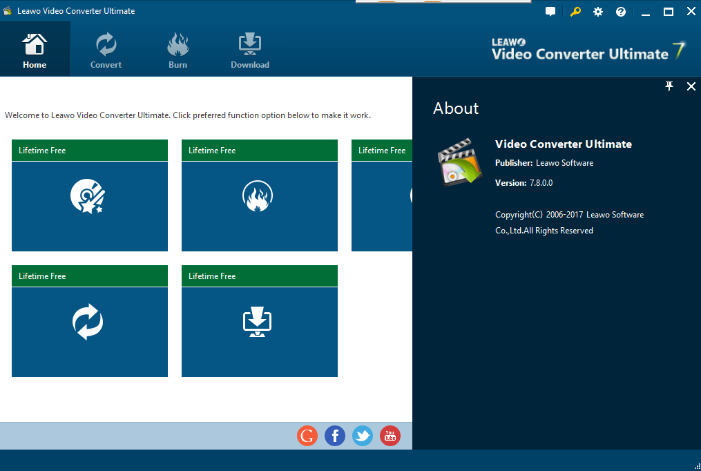 Leawo Video Converter Ultimate 7.8 