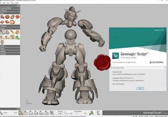 Geomagic Sculpt 2019