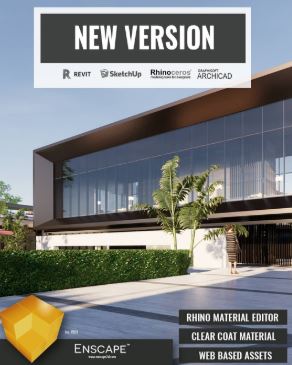 Enscape3D 2.3.2.703 for Revit SketchUp Rhino ArchiCAD Free Download 2019