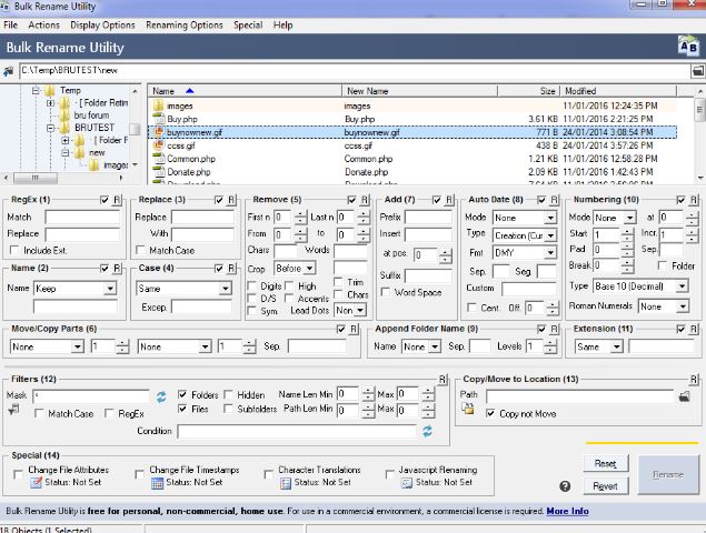 Bulk Rename Utility 3