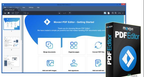 Movavi PDF Editor Pro 3
