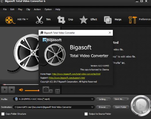 Bigasoft Total Video Converter 6