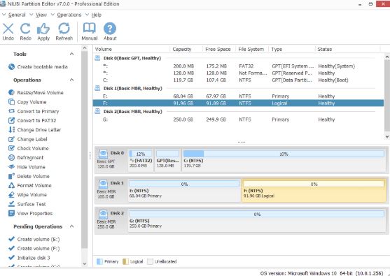 NIUBI Partition Editor Technician Edition 7