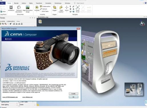 DS CATIA Composer R2020