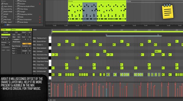 Production Music Live Hard Trap From Start To Finish In Ableton