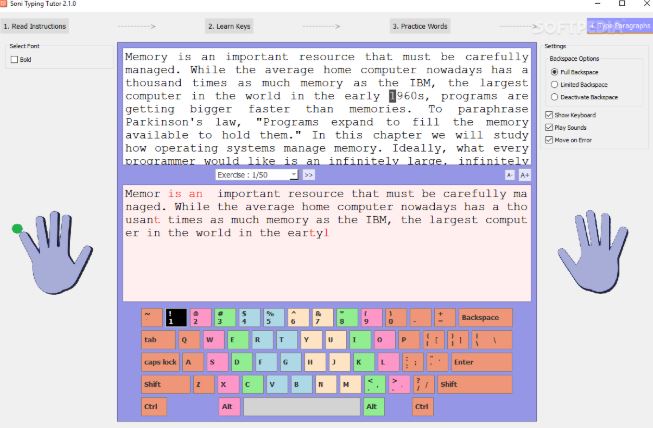 Soni Typing Tutor 6 download