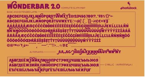 Wonderbar 2.0 Display Font Free Download