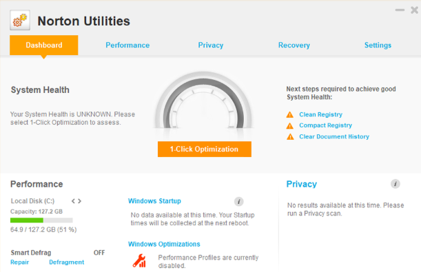 Norton Utilities Premium 17