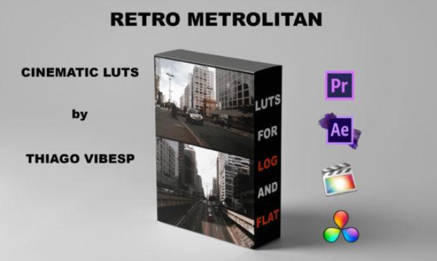 Thiago Vibesp – Retro Metrolitan Cinematic LUTs