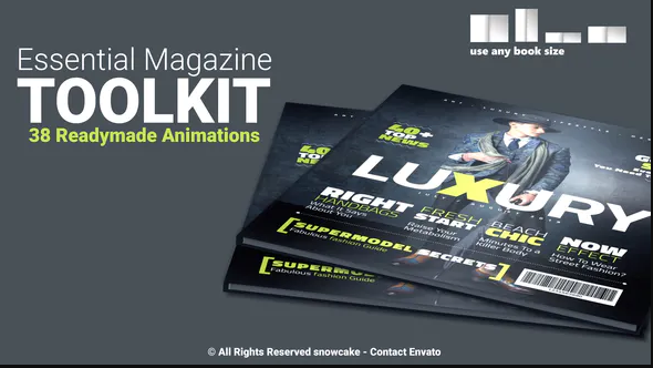 Videohive Essential Magazine Toolkit Free Download (Premium)