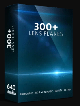 300+ Action Sci-fi Cinematic Anamorphic Lens Flares