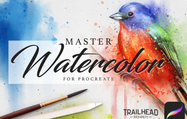 Master Watercolor Procreate Brushes Free Download