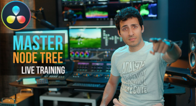 Waqas Qazi – Master DaVinci Resolve NODE TREE Live Training