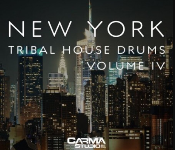 Carma Studio New York Tribal House Drums Volume 4 [WAV] (Premium)