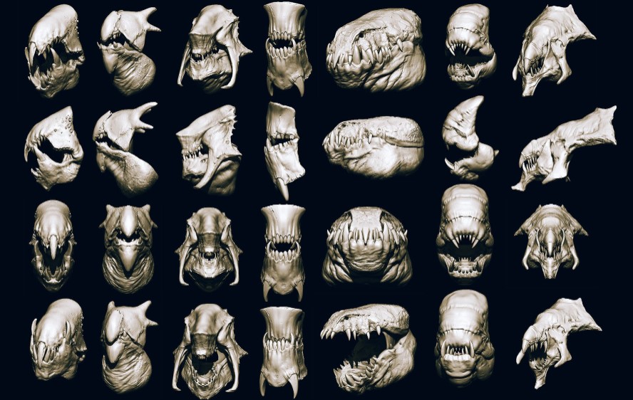 JAWS 2 – Another 33 Monster Mouths & Skulls IMM Brush (Premium)