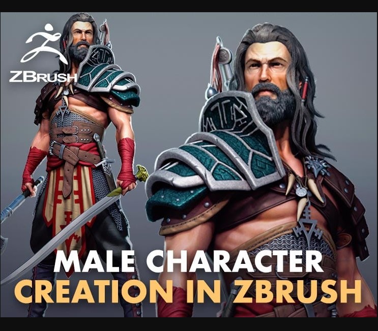 Male Character Creation in Zbrush | Intermediate (Premium)