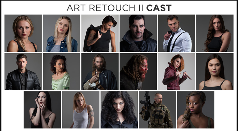 Neo Stock Art Retouch Portrait Bundle [Vol 2]