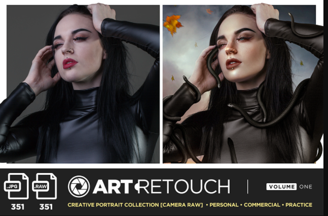 Neo Stock Art Retouch Portrait Bundle Volume 1