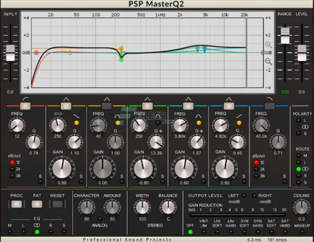 PSPaudioware PSP MasterQ2 v2.1.2 [WiN] (Premium)