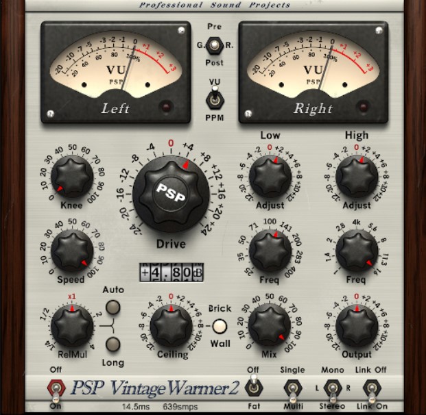 PSPaudioware PSP VintageWarmer2 v2.10.1 [WiN] (Premium)