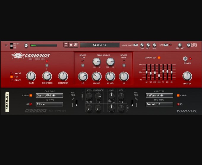 Reason RE Kuassa Cerberus Bass Amp v1.1.0 [WiN]