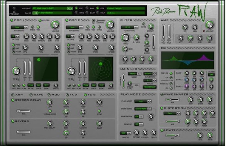 Rob Papen RAW v1.0.4e [MacOSX] (Premium)