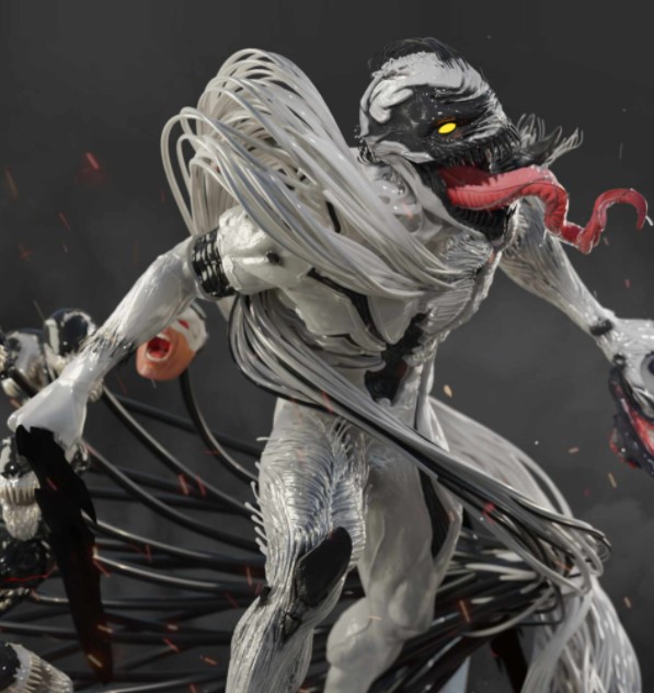 Sculpting Anti-Venom in ZBrush (Premium)