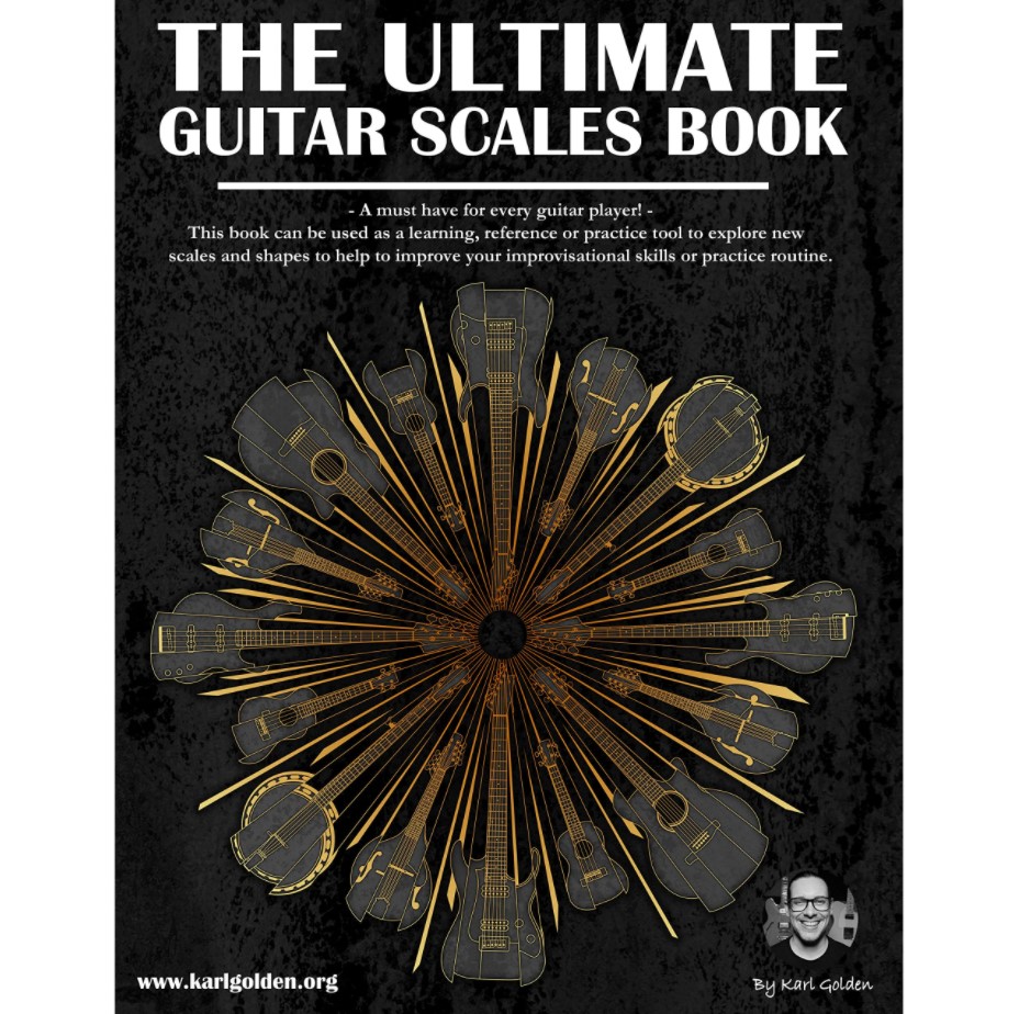 The Ultimate Guitar Scales Book (Left-Handed Edition): Essential For Every Guitar Player