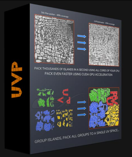 UVPACKMASTER FOR 3DS MAX 2019-2022 V2.5.3 WIN X64 (Premium)