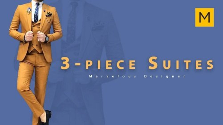 3-Piece Suites in Marvelous Desginer (Premium)