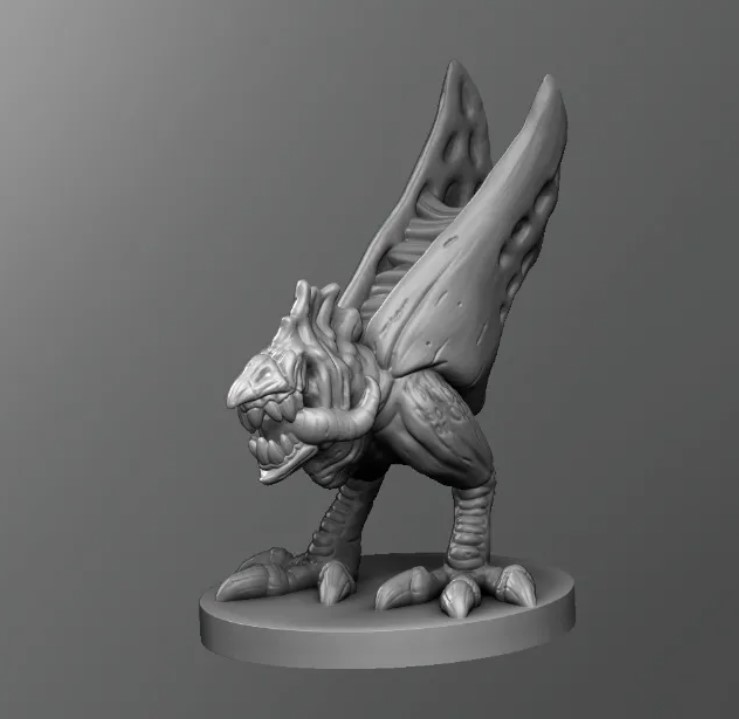 Abyssal Chicken – 3D Print (Premium)