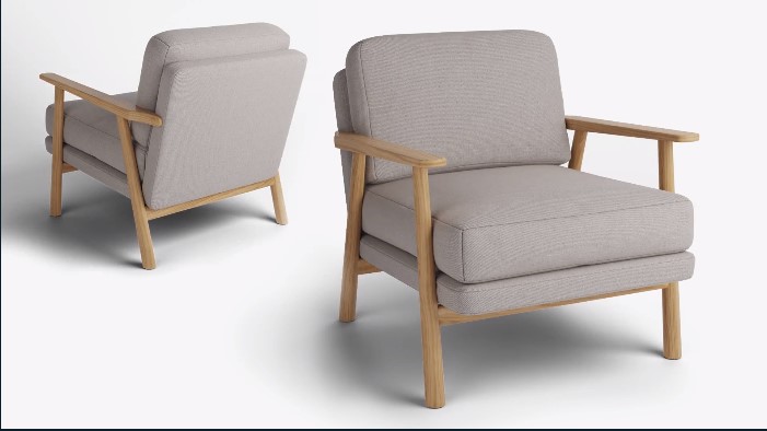 Create furniture in blender.