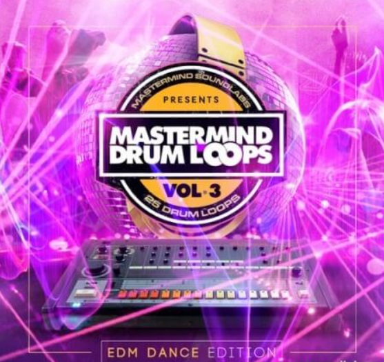 DiyMusicBiz EDM Dance Drum Loops Vol.3 [WAV]  (Premium)