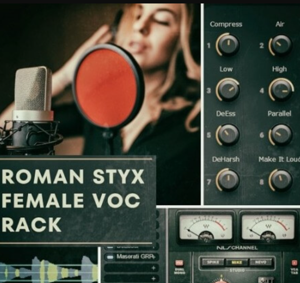 OnlineMasterClass Roman Styx Female Vocal Rack For Waves StudioRack [Synth Presets] (Premium)