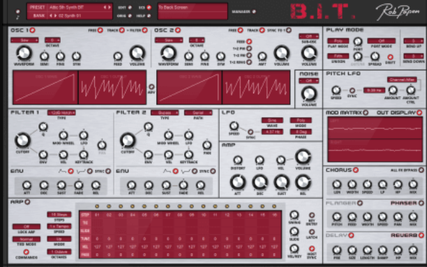 Rob Papen BIT v1.0.2b [WiN] (Premium)