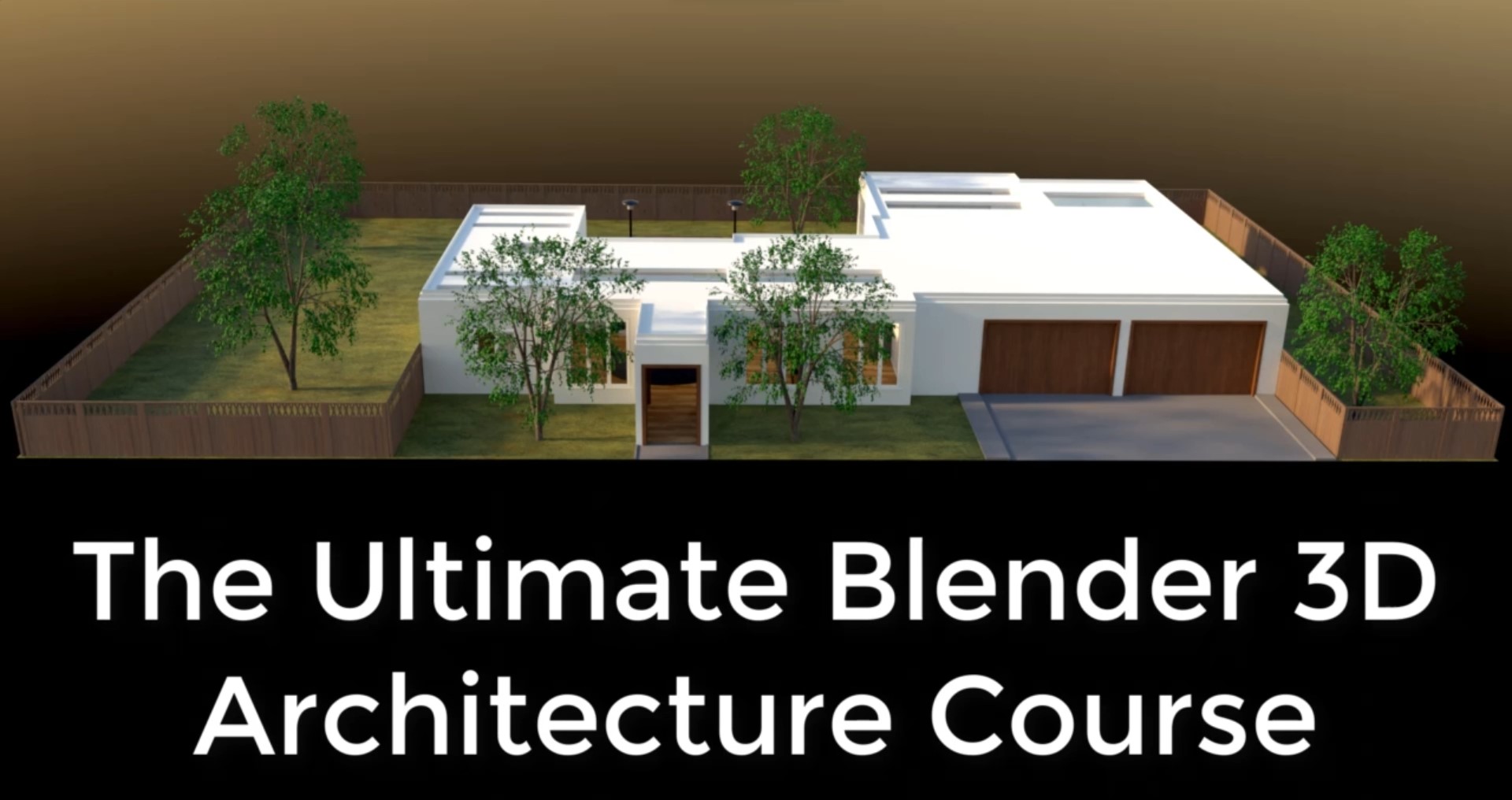 The Ultimate Blender 3D Architecture Course (Premium)