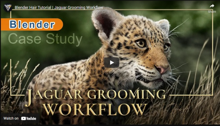 VFX Grace – Jaguar Grooming Workflow