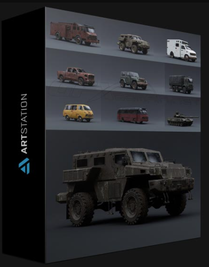 ARTSTATION – APOCALYPSE VEHICLES BY PRATEEK AGGARWAL (Premium)