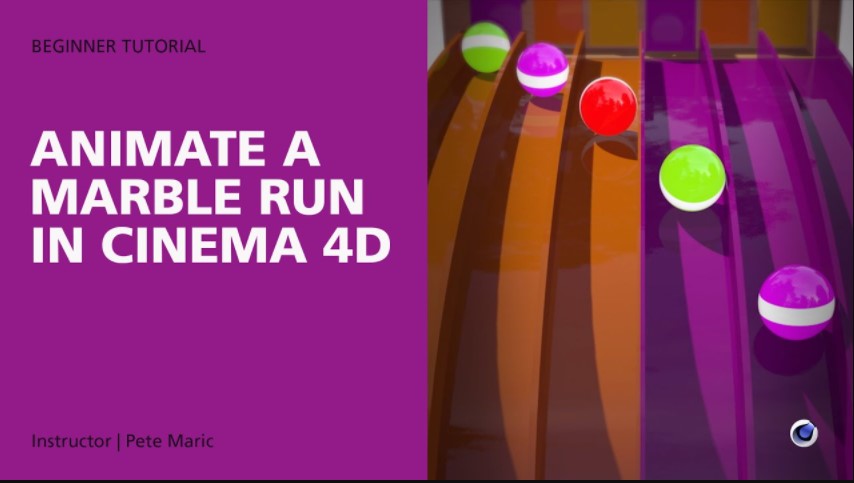 Animate a Marble Run in Cinema 4D (Premium)