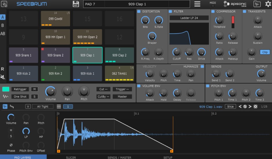 Apisonic Labs Speedrum v1.3.0 [WiN, MacOSX] (Premium)