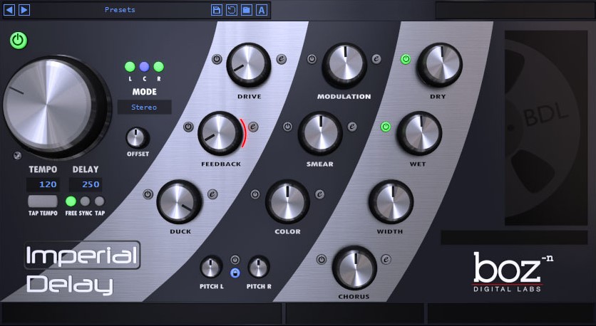 Boz Digital Labs Imperial Delay v1.5.11 REPACK / v1.5.10 [WiN, MacOSX] (Premium)