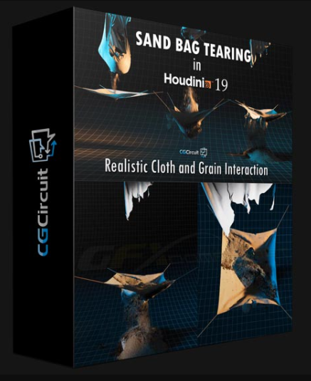 CGCIRCUIT – SAND BAG TEARING IN HOUDINI  (Premium)