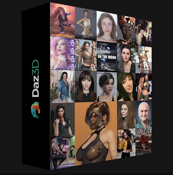 Daz 3D, Poser Bundle 1 March 2022 (Premium)