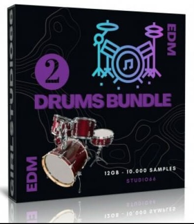 EDM Beats and Full Drums Bundle Two [WAV] (Premium)