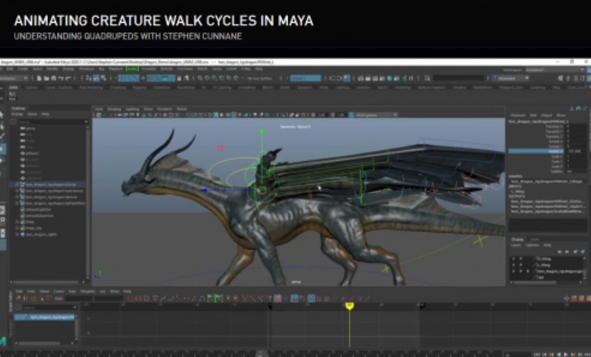 Gnomon – Animating Creature Walk Cycles in Maya (Premium)