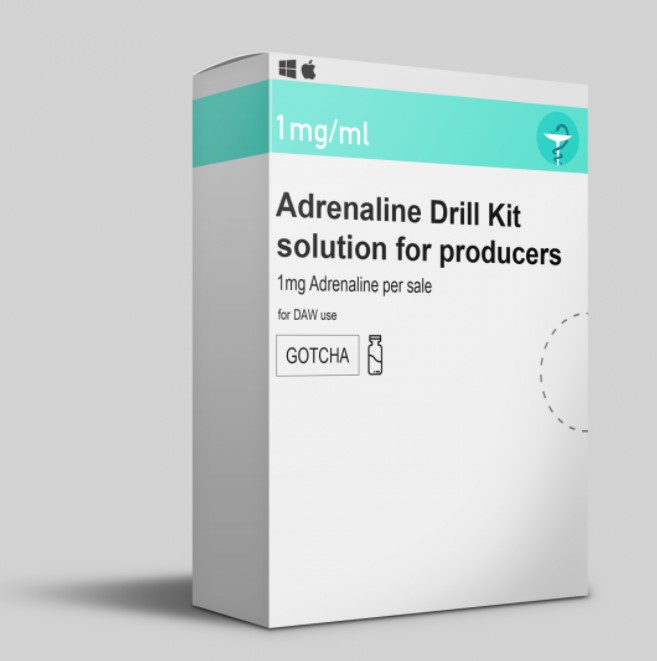 Gotcha Presents ADRENALINE Drill Drumkit [WAV, MiDi]