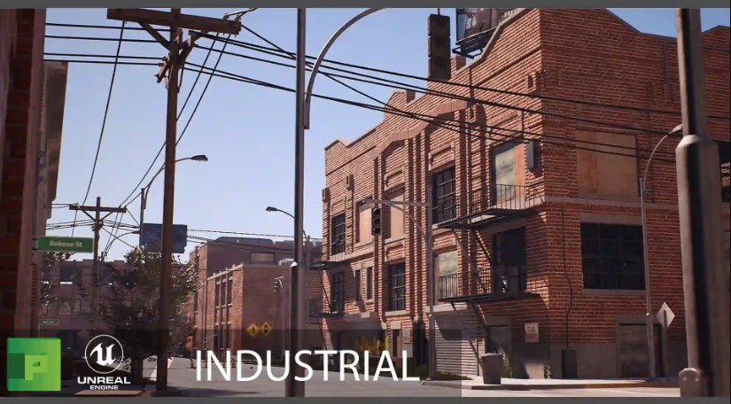 Industrial City (UE4) v4.26 (Premium)